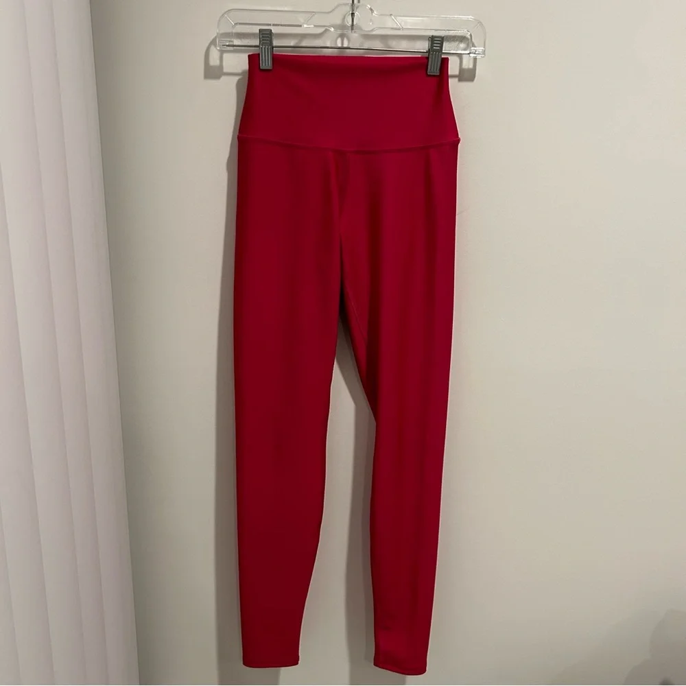Alo Yoga High-Waist Airlift Legging Full Length Pink Size XXS
